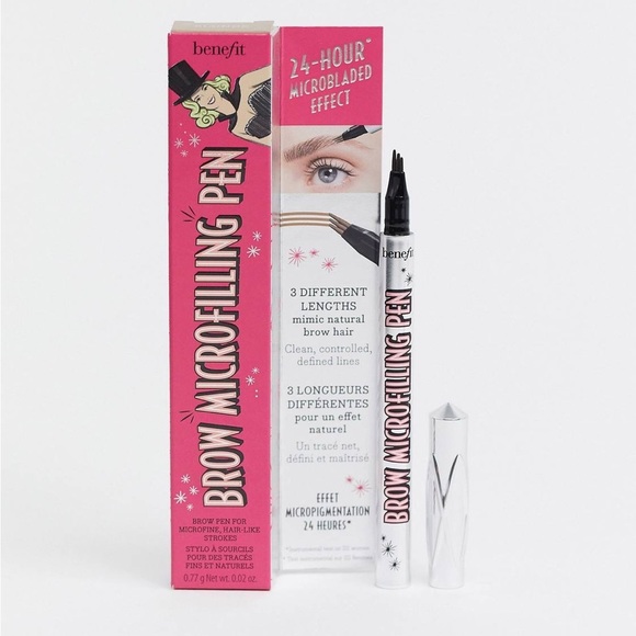 BENEFIT Cosmetics Brow Microfilling Eyebrow Pen Light Brown NWT - Picture 1 of 4